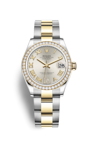 Rolex Datejust 31 Stainless Steel / Yellow Gold / Diamond / Silver - Roman / Oyster 278383RBR-0003