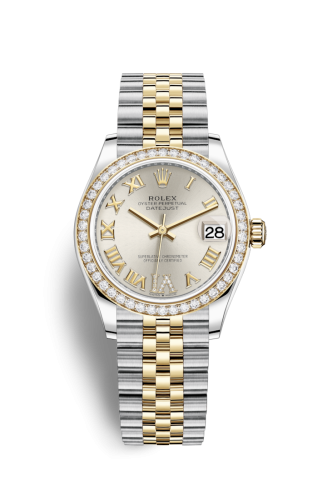Rolex Datejust 31 Stainless Steel / Yellow Gold / Diamond / Silver - Roman / Jubilee 278383RBR-0004