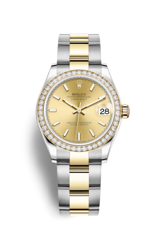 Rolex Datejust 31 Stainless Steel / Yellow Gold / Diamond / Champagne / Oyster 278383RBR-0013