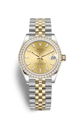 Rolex Datejust 31 Stainless Steel / Yellow Gold / Diamond / Champagne / Jubilee 278383RBR-0014