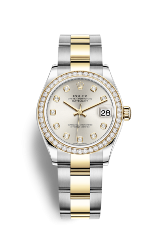 Rolex Datejust 31 Stainless Steel / Yellow Gold / Diamond / Silver - Diamond / Oyster 278383RBR-0019