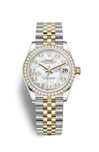 Rolex Datejust 31 Stainless Steel / Yellow Gold / Diamond / MOP / Jubilee 278383RBR-0028