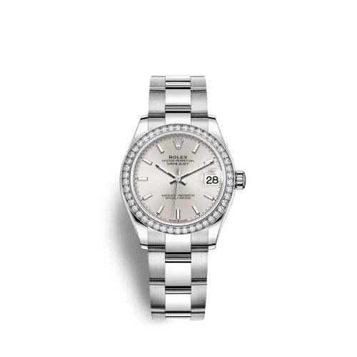 Rolex Datejust 31 Stainless Steel Diamond / Oyster / Silver 278384RBR-0015