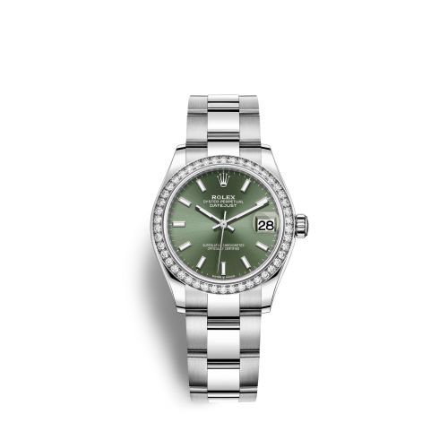 Rolex Datejust 31 Stainless Steel Diamond / Oyster / Green 278384RBR-0021