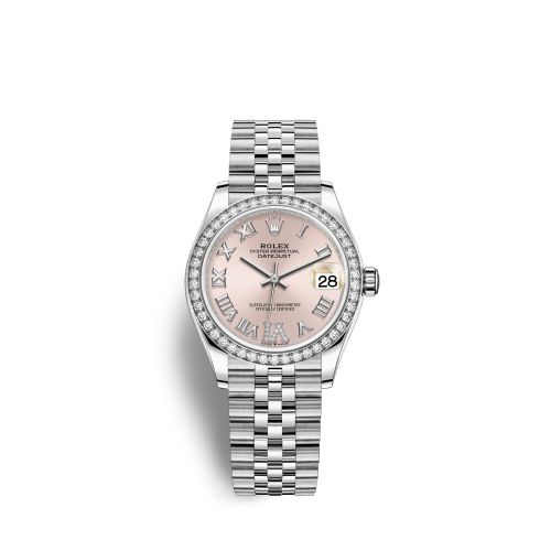Rolex Datejust 31 Stainless Steel Diamond / Jubilee / Pink - Roman 278384RBR-0028