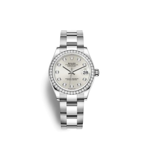 Rolex Datejust 31 Stainless Steel Diamond / Oyster / Silver - Diamond 278384RBR-0033
