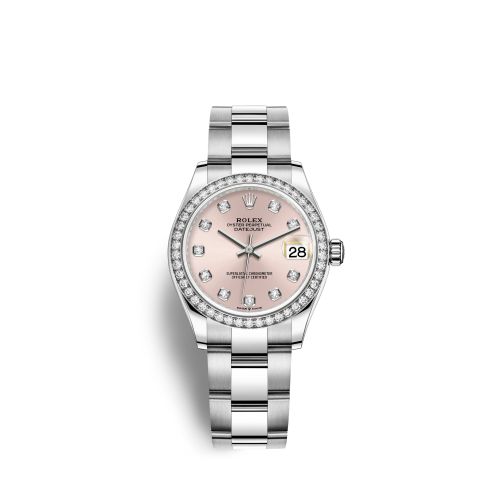 Rolex Datejust 31 Stainless Steel Diamond / Oyster / Pink - Diamond 278384RBR-0035