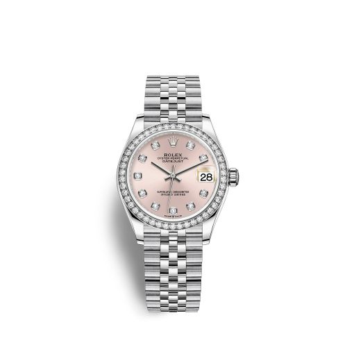 Rolex Datejust 31 Stainless Steel Diamond / Jubilee / Pink - Diamond 278384RBR-0036