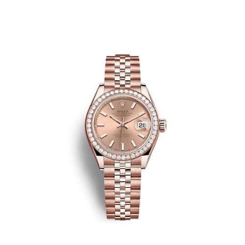 Rolex Lady-Datejust 28 Rose Gold / Diamond / Rose / Jubilee 279135RBR-0026