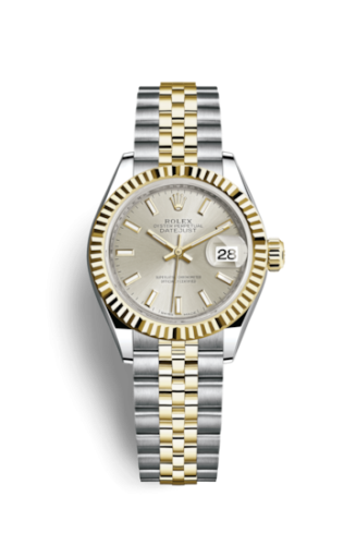 Rolex Lady-Datejust 28 Rolesor Yellow Fluted / Jubilee / Silver 279173-0019