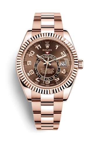 Rolex Sky-Dweller Everose / Chocolate - Arabic 326935-0003