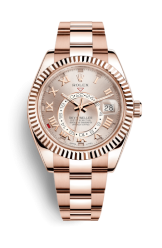 Rolex Sky-Dweller Everose / Sundust 326935-0004
