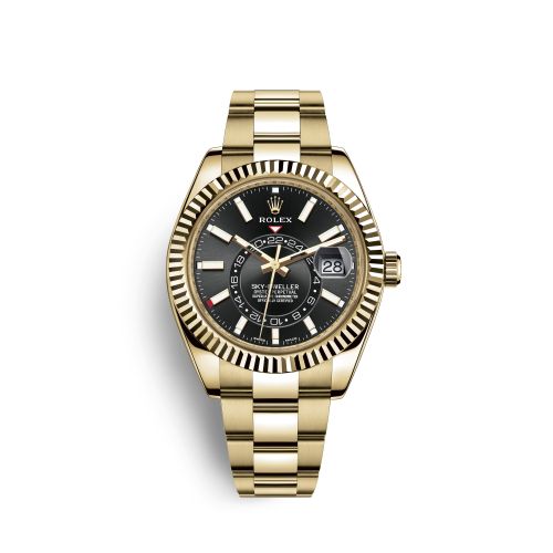 Rolex Sky-Dweller Yellow Gold / Black 326938-0004