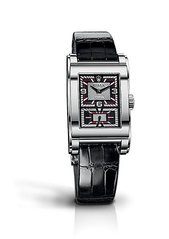 Rolex Cellini Prince White Gold / Black 5443/9-0002