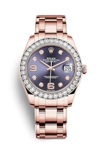 Rolex Datejust Pearlmaster 39 Everose Diamond / Aubergine 86285-0004