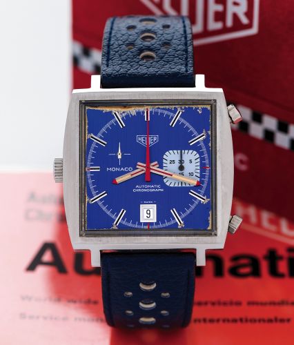 TAG Heuer Monaco Calibre 15 Blue 1533B