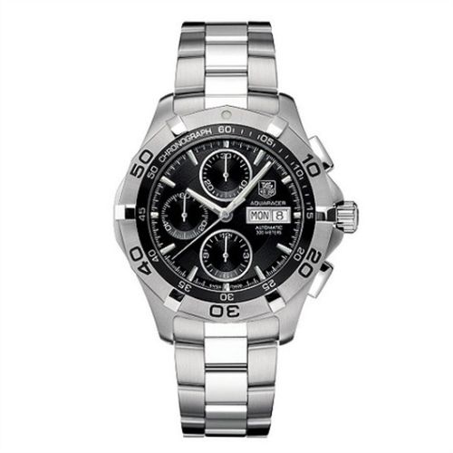 TAG Heuer Aquaracer 300M Calibre 16 Day-Date 43 Stainless Steel / Black / Bracelet CAF2010.BA0815