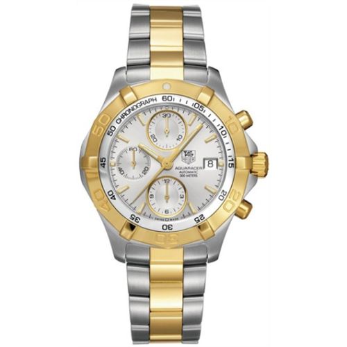 TAG Heuer Aquaracer 300M Calibre 16 41 Stainless Steel / Yellow Gold / Silver / Bracelet CAF2120.BB0816