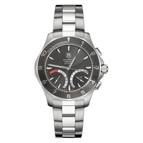 TAG Heuer Aquaracer 300M Calibre S Regatta 43 Stainless Steel / Grey / Bracelet CAF7111.BA0803
