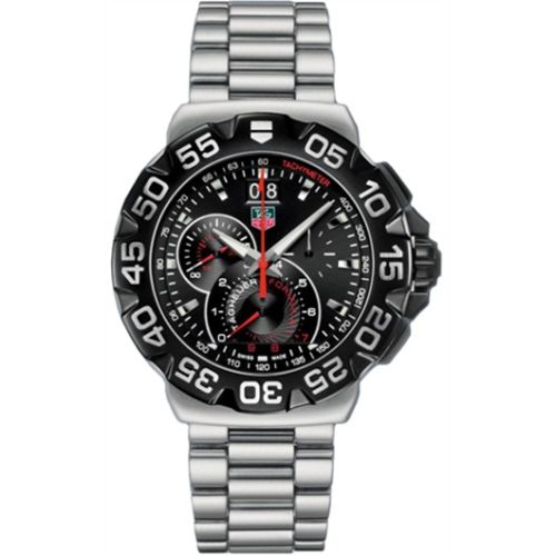 TAG Heuer Formula 1 Quartz Chronograph Big Date 44 Stainless Steel / Black / Bracelet CAH1010.BA0860
