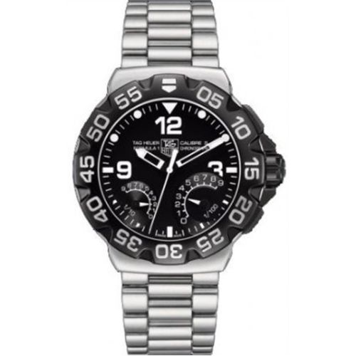 TAG Heuer Formula 1 Calibre S 44 Stainless Steel / Black / Bracelet CAH7010.BA0854