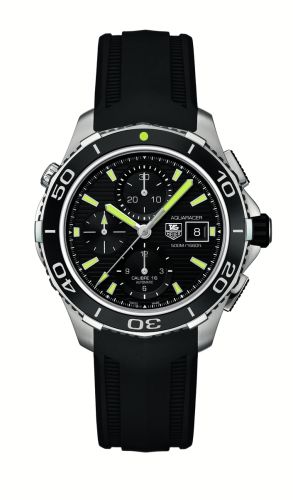 TAG Heuer Aquaracer 500M Calibre 16 43 Stainless Steel / Black / Rubber CAK2111.FT8019