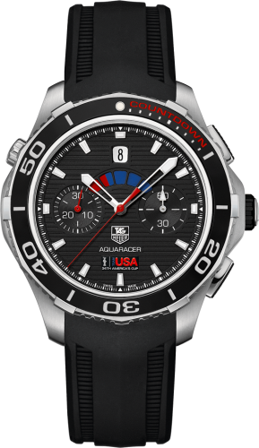 TAG Heuer Aquaracer 500M Calibre 72 43 Stainless Steel / Oracle Team USA / Rubber CAK211B.FT8019