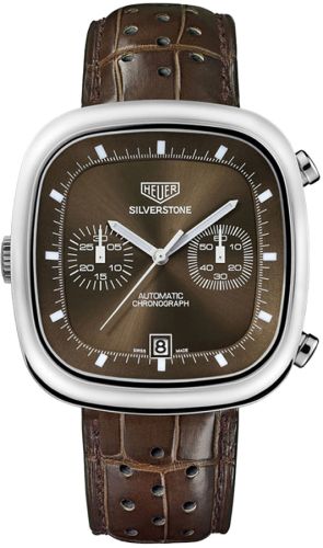 TAG Heuer Silverstone Stainless Steel / Brown / Limited Edition CAM2111.FC6259
