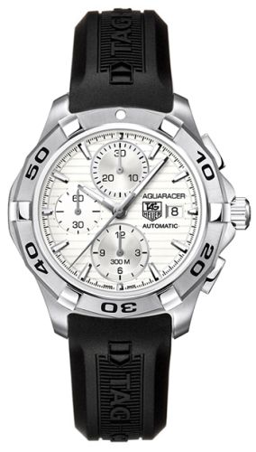 TAG Heuer Aquaracer 300M Calibre 16 42 Stainless Steel / Silver / Rubber CAP2111.FT6028