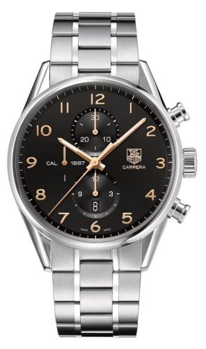 TAG Heuer Carrera Calibre 1887 43 Stainless Steel / Black / Bracelet CAR2014.BA0796