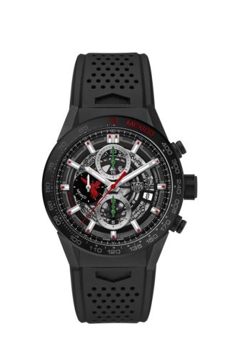TAG Heuer Carrera Calibre Heuer 01 45 Ceramic / Mexico Angel CAR2091.FT6088