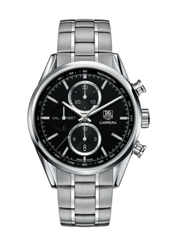 TAG Heuer Carrera Calibre 1887 41 Stainless Steel / Black / Bracelet CAR2110.BA0724