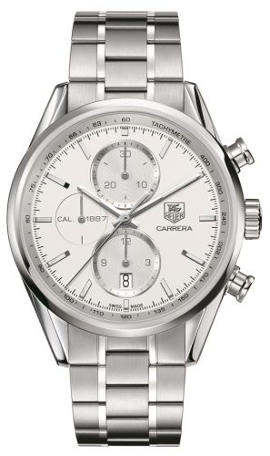 TAG Heuer Carrera Calibre 1887 41 Stainless Steel / Silver / Bracelet CAR2111.BA0720