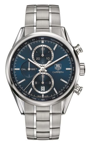 TAG Heuer Carrera Calibre 1887 41 Stainless Steel / Blue / Bracelet CAR2115.BA0724