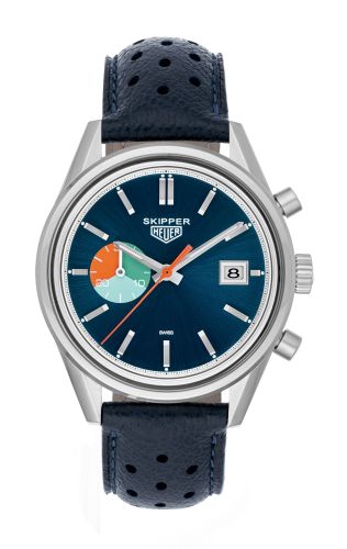TAG Heuer Carrera Calibre 18 Stainless Steel / Blue / Skipper for Hodinkee CAR221B