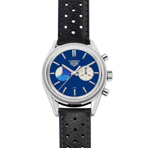 TAG Heuer Carrera Calibre 18 41 Stainless Steel / The Rake & Revolution Blue Dreamer CAR221C