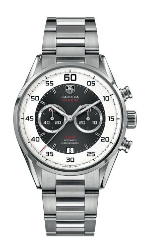 TAG Heuer Carrera Calibre 36 Flyback Stainless Steel / Grey / Bracelet CAR2B11.BA0799
