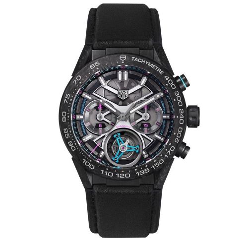 TAG Heuer Carrera Calibre Heuer 02T 45 Chronograph Tourbillon Shanghai CAR5A8AC.FT6231