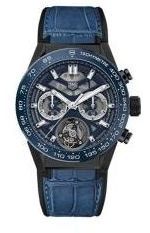 TAG Heuer Carrera Calibre Heuer 02T 45 Chronograph Tourbillon Ceramic / Scandinavia CAR5A98.FC6471