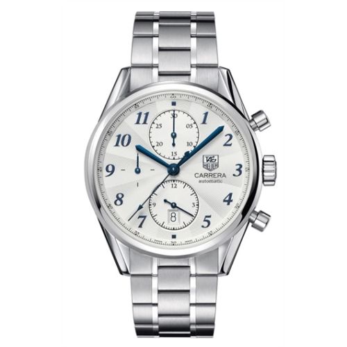 TAG Heuer Carrera Calibre 16 41 Heritage Stainless Steel / Silver / Bracelet CAS2111.BA0730