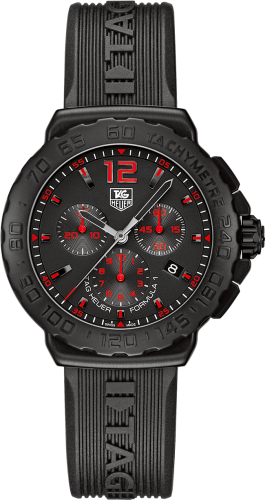 TAG Heuer Formula 1 Quartz Chronograph 42 PVD / Black / Rubber CAU111A.FT6024