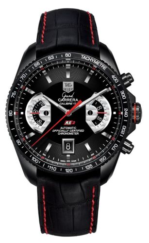 TAG Heuer Grand Carrera Calibre 17 RS2 43 PVD / Black / Alligator CAV518B.FC6237