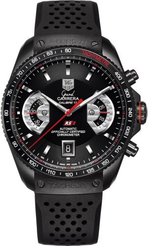 TAG Heuer Grand Carrera Calibre 17 RS2 43 PVD / Black / Rubber CAV518B.FT6016