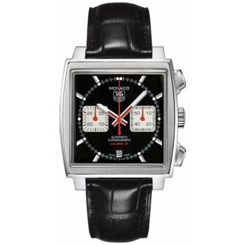 TAG Heuer Monaco Calibre 12 Black / Silver CAW2114.FC6177