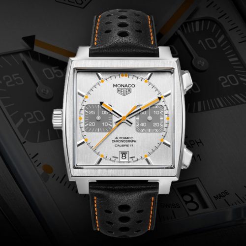 TAG Heuer Monaco Calibre 11 Stainless Steel / China CAW211AC.FC6550