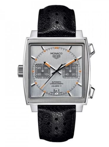 TAG Heuer Monaco Calibre 11 Silver & Orange CAW211C.FC6241