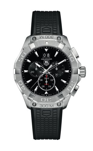 TAG Heuer Aquaracer 300M Quartz Chronograph 43 Stainless Steel / Black / Rubber CAY1110.FT6041
