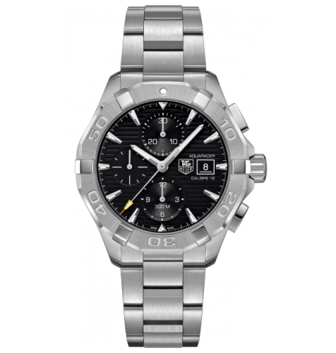 TAG Heuer Aquaracer 300M Calibre 16 43 Stainless Steel / Black / Bracelet CAY2110.BA0927