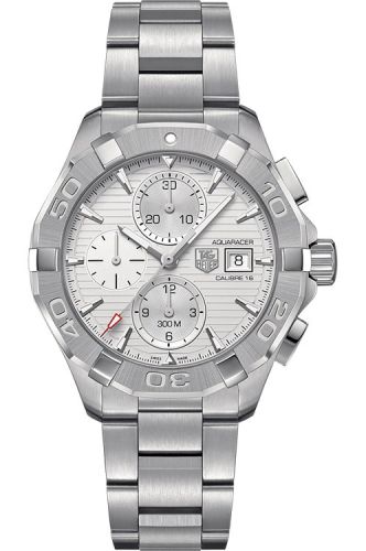 TAG Heuer Aquaracer 300M Calibre 16 43 Stainless Steel / Silver / Bracelet CAY2111.BA0927