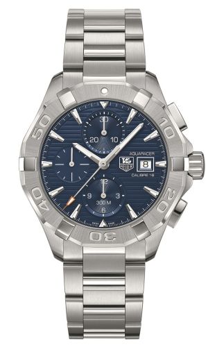TAG Heuer Aquaracer 300M Calibre 16 43 Stainless Steel / Blue / Bracelet CAY2112.BA0925